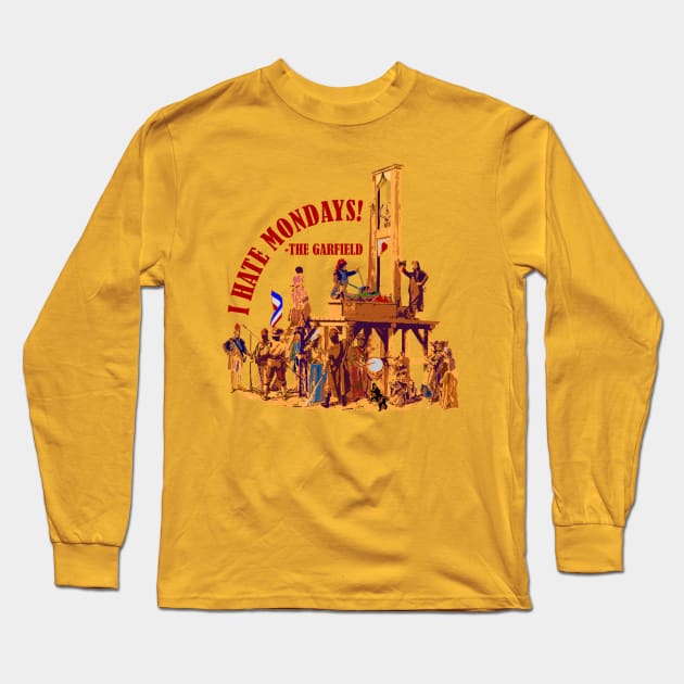 I hate Mondays - The Garfield Long Sleeve T-Shirt by WellRed